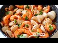 Spicy Garlic Butter Seafood Recipe