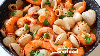 Spicy Garlic Butter Seafood Recipe