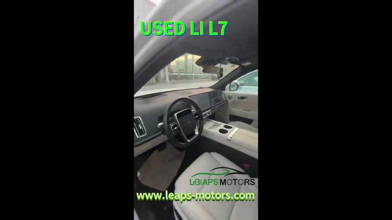 Used Li Auto L7 Car and spare parts Leaps Motors