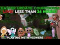 Easter Update Countdown, Playing With Viewers LIVE!! (LESS THAN 24 HOURS!!) | Dandy's World