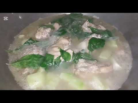 Tinolang Manok para sa tag ulan na Panahon