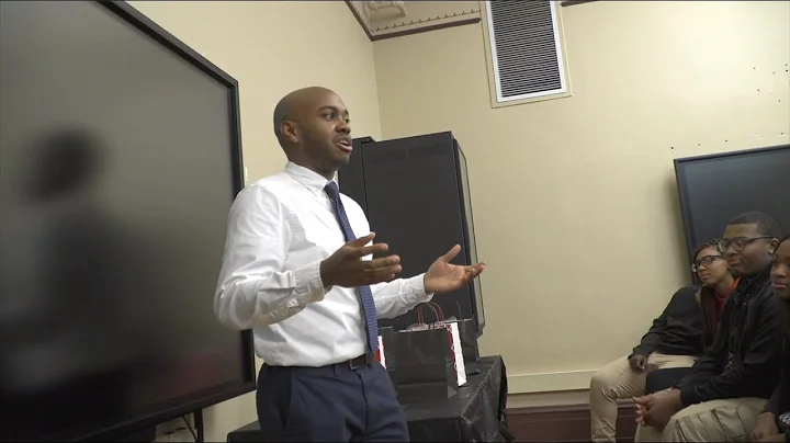 UC student Ricky Terrell teaches CPS students less...