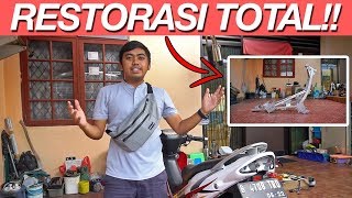 Bongkar Motor Satria 2Tak - Part 1
