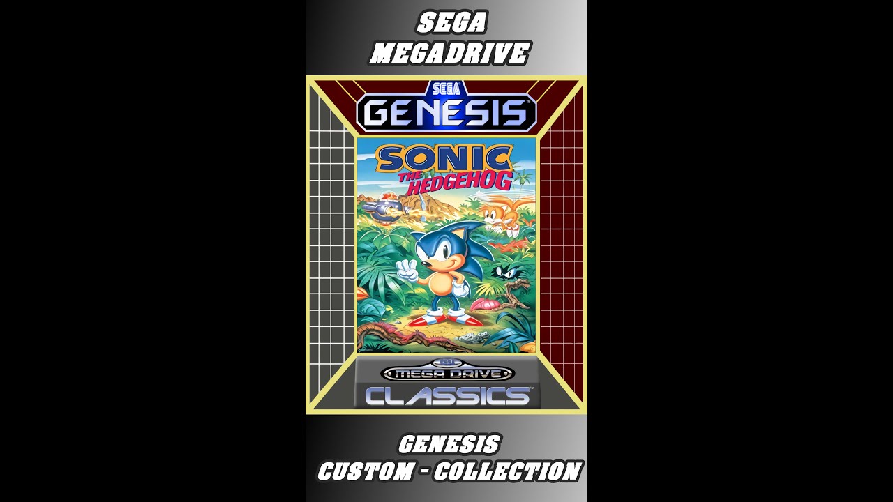 Sonic the Hedgehog Custom Template Preview   - Sega - Genesis - Megadrive
