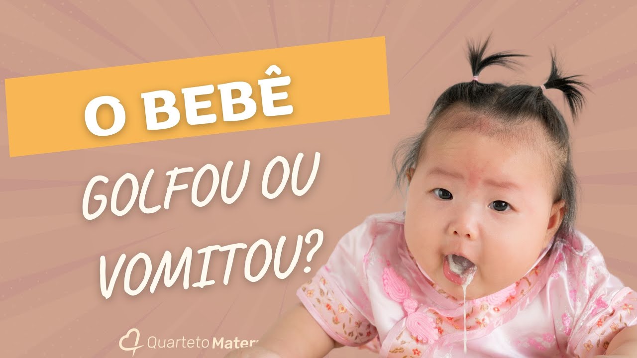 É normal o bebê golfar muito? - YouTube