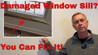 Window Sill Repair interior