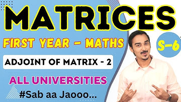 MATRICES | S-6 | RANK OF MATRIX | ENGINEERING FIRST YEAR | ENGINEERING MATHS | SAURABH DAHIVADKAR