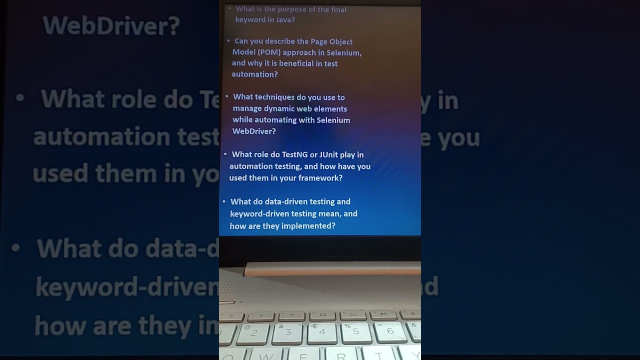 Wipro Interview Questions For SDET/QA Automation(6+ Years Experience)
