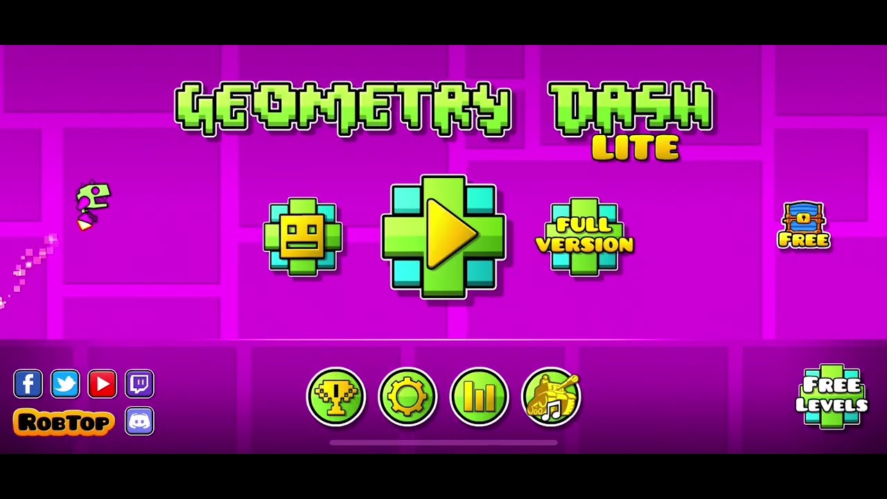 Playing geometry dash until i hear a good song - YouTube