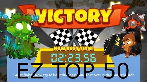 Btd6 Race Not To Quarry in 2:23.56 EZ top 50