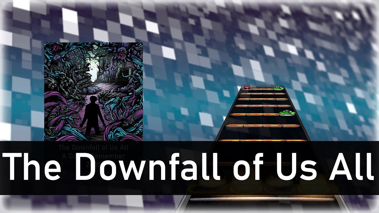 A Day to Remember - The Downfall of Us All (Drum Chart)