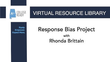 Response Bias Project