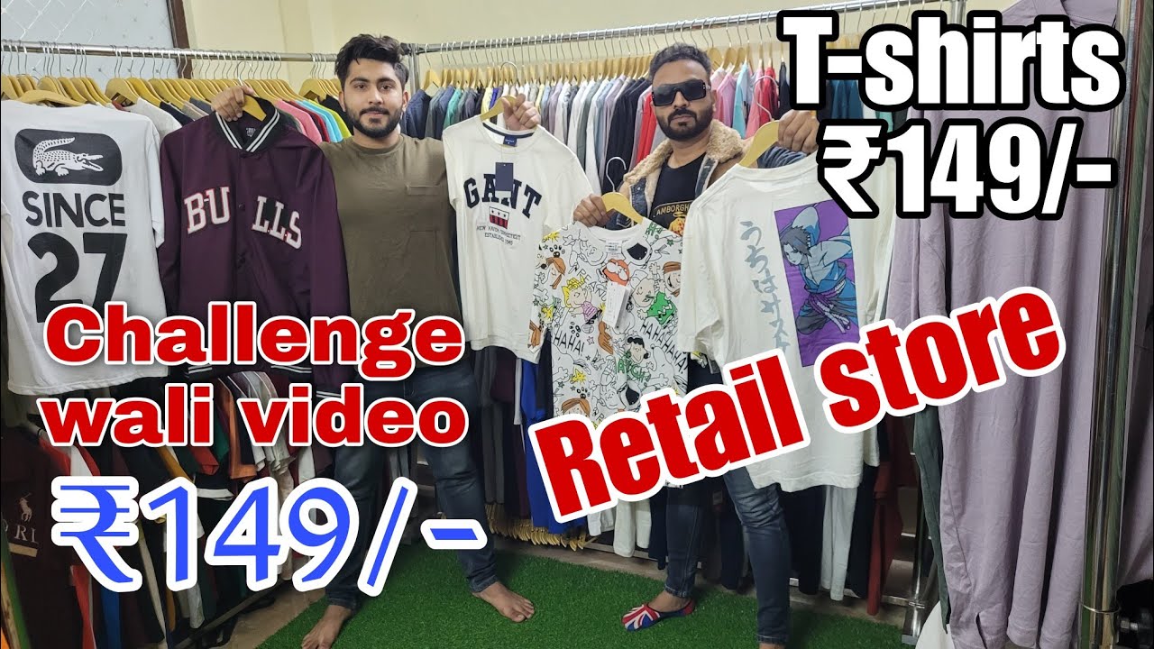 Tshirts 149😱Retail store Biggest sale Winter and summer Best