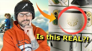 New LEAK supposedly confirms a Zelda Tears of the Kingdom Switch OLED