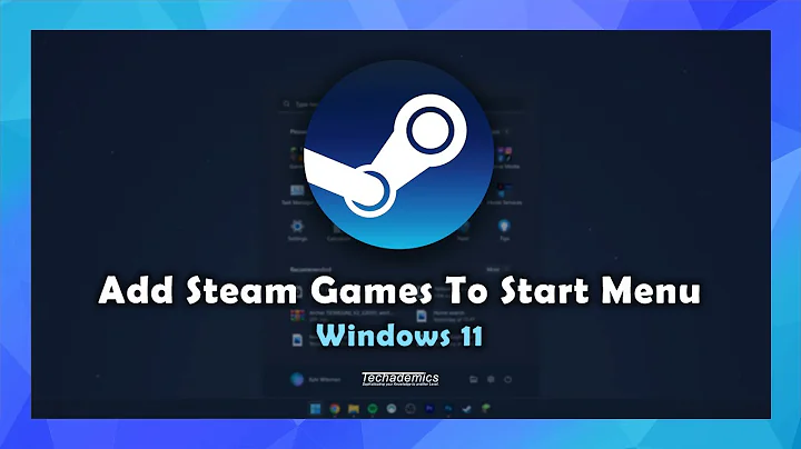How To: Pin Steam Games To The Start Menu Windows 11 - (Tutorial)