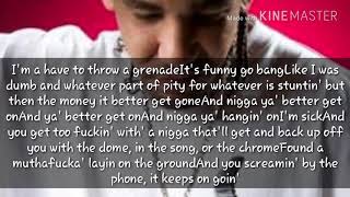 Dome Split - Twisted Insane Lyrics On Screen