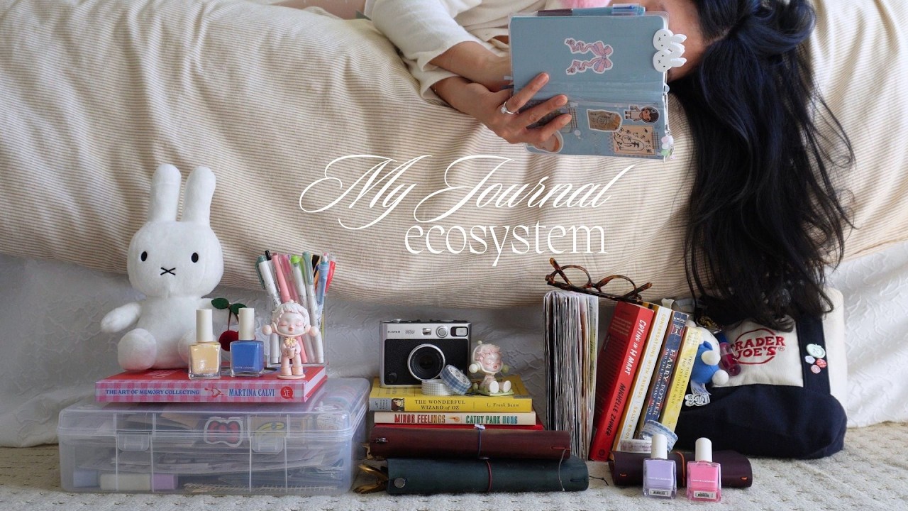 my 2026 journal ecosystem | hobonichi weeks, traveler's notebook, paper republic