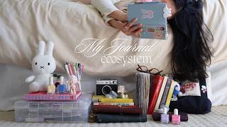 my 2026 journal ecosystem | hobonichi weeks, traveler's notebook, paper republic
