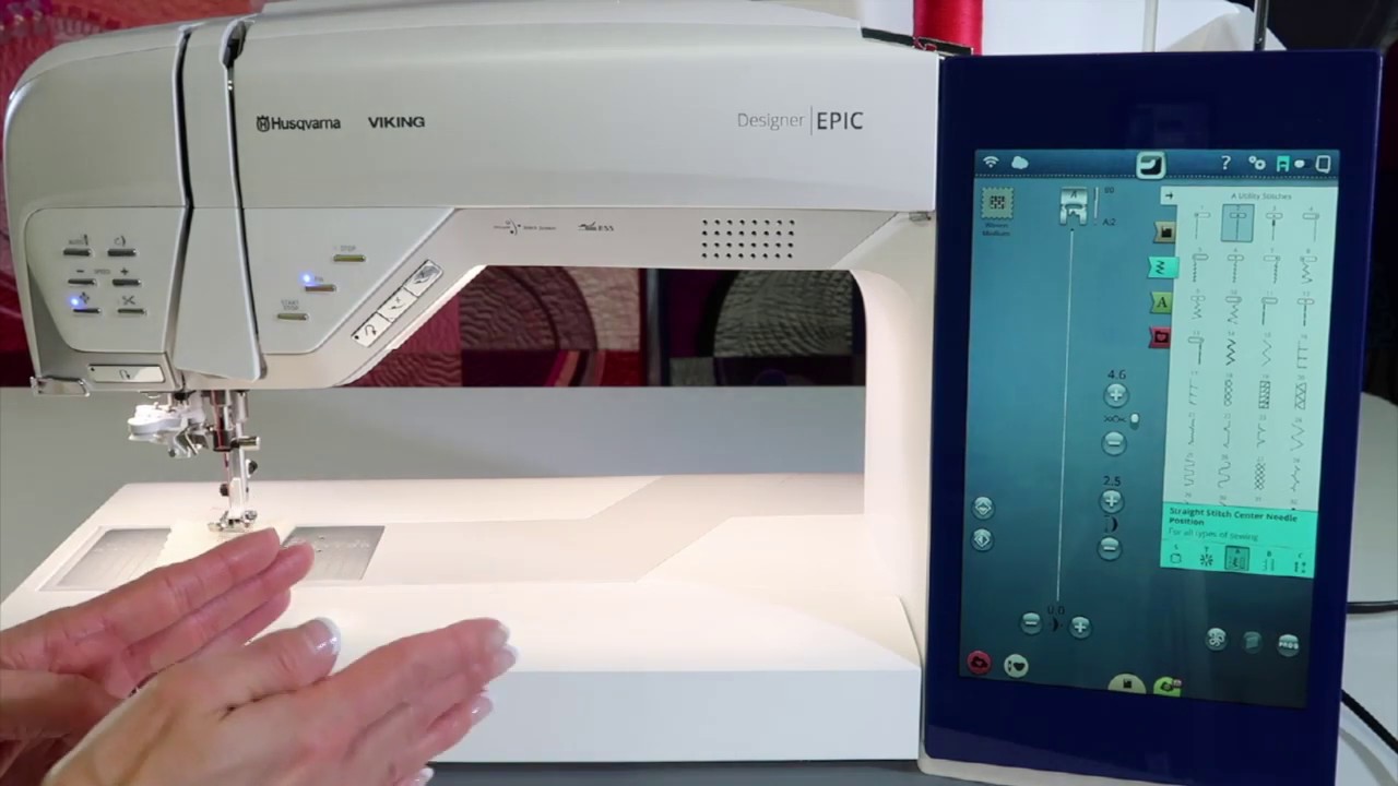 Viking EPIC 13 Needle Positions - YouTube