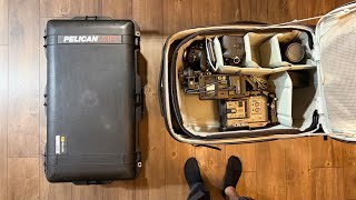 Every piece of video gear I pack for airline travel as a freelance DP