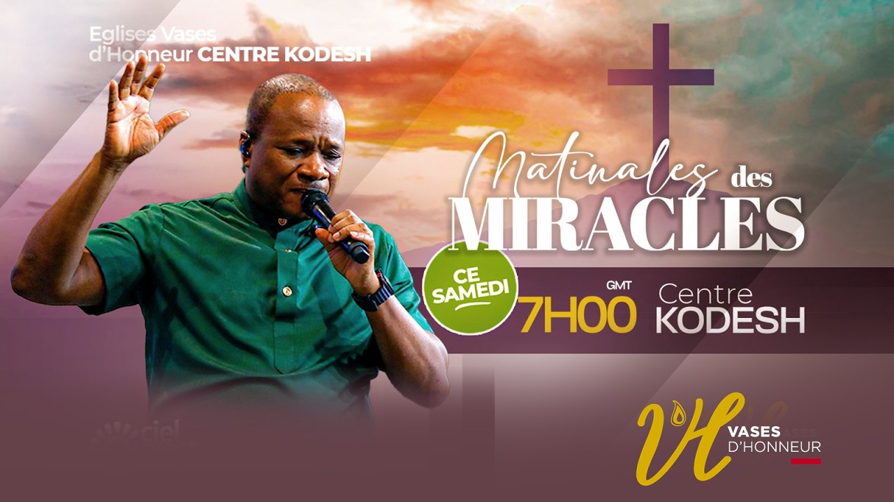 LA VOIX DE DIEU À TRAVERS L’ÉGLISEl MATINALE DE MIRACLES l Pasteur Darius KOUASSI  l 28/02/2026