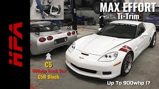 This C5 is Pure Race Car...Ti-Trim Blower Z06 is MAXED! S3 E2