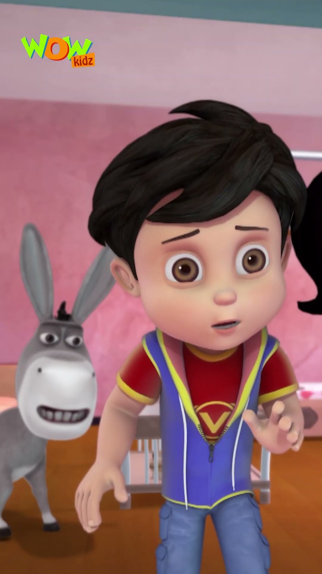 Baby Gintu | Vir The Robot Boy | 3D Youtube Short | S02 | 51 | Wow Kidz #shorts