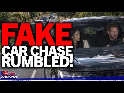 Prince Harry & Meghan Markle's security fraud using Archie & Lili rumbled: "FAKE CAR CHASE PART 2!"