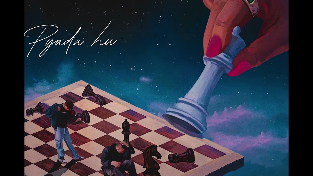 Hardbone - Pyada hu (Official Visualiser) Prod. SINASH