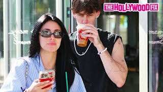 Celebrity Camilla Araujo & Owen Lynch Talk Big Plans For The New Year, Do A Car Reveal & More At Starbucks Profile