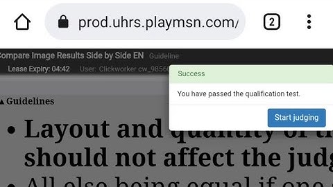 Compare Image Results Side by Side EN UHRS qualification