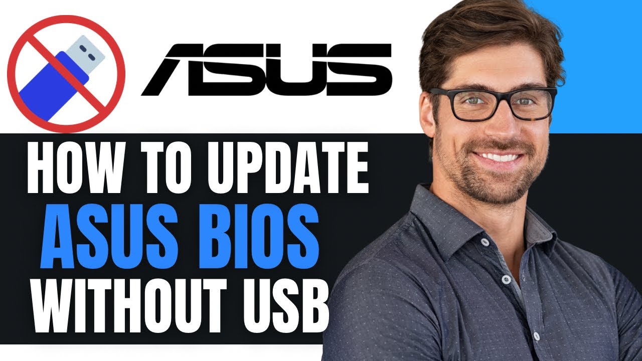 HOW TO UPDATE ASUS BIOS WITHOUT USB (NO FLASH DRIVE NEEDED!) - YouTube