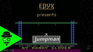 Atari Jumpman | Retro Atari 800 Puzzle Platformer