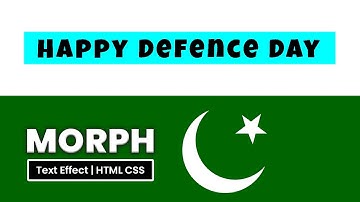 Morph Text Effect | NO JavaScript | HTML & CSS | Typography