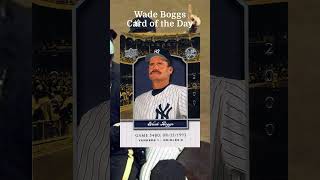 Wade Boggs 2008 Upper Deck Yankee Stadium Legacy Collection 5480