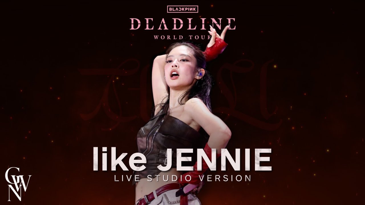 BLACKPINK DEADLINE WORLD TOUR トレカ JENNIE JENNIE - Intro / like JENNIE (Live Band Studio Version