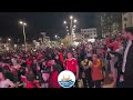 فرحة هستيرية لساكنة السعيدية بمناسبة فوز المنتخب الوطني ديما أسود