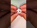 Clay Art: Cute DIY Clay Panda!🐼#clayart #diy #panda#cute#handmade