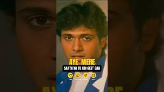 Aye Mere Sathiya Hd   Awaargi 1990  Govinda  Meenakshi Sheshadri shorts ytshorts