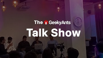 The GeekyAnts Talk Show