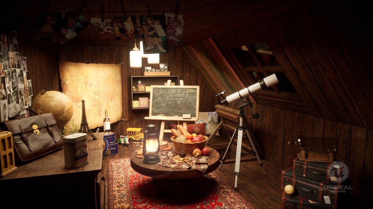 A page of memories | 3D Modeling Portfolio