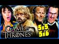 GAME OF THRONES 5x5 &amp; 5x6 REACTION – PROTECT SANSA AT ALL COSTS!! – FIRST TIME WATCH – REVIEW