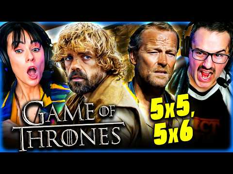 GAME OF THRONES 5x5 & 5x6 REACTION – PROTECT SANSA AT ALL COSTS!! – FIRST TIME WATCH – REVIEW thumbnail