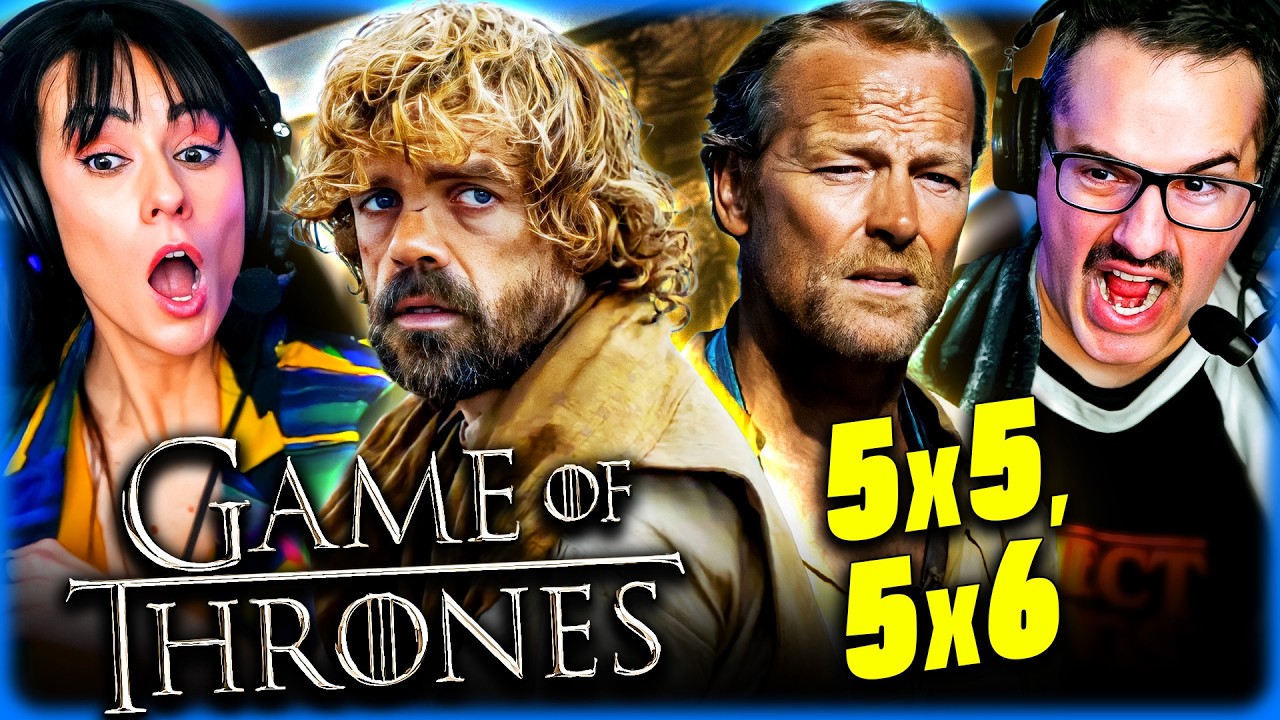GAME OF THRONES 5x5 & 5x6 REACTION – PROTECT SANSA AT ALL COSTS!! – FIRST TIME WATCH – REVIEW