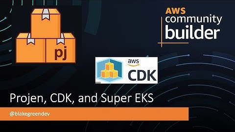 Projen, CDK, and Super EKS