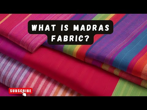 What Is Madras Plaid Fabric