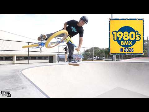 Matty Brought His 1980's Mongoose BMX Bikes To The Skatepark!