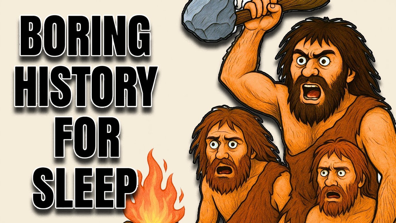 The Daily Life of a Caveman 🦴 | Relaxing History for Sleep