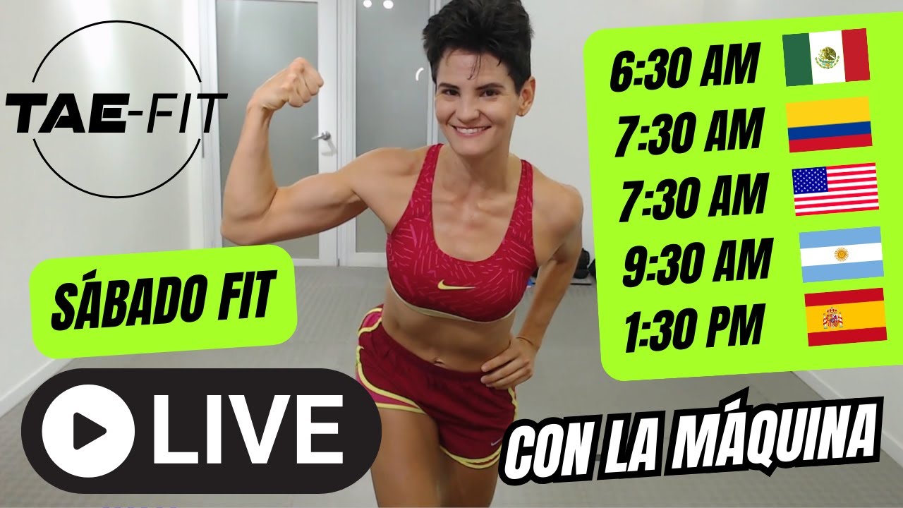 💪Entrena en VIVO: Quema Grasa + Glúteos y Piernas Tonificados | con Mónica 