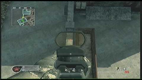 How to get out of countdown one man- cod4 xbox360